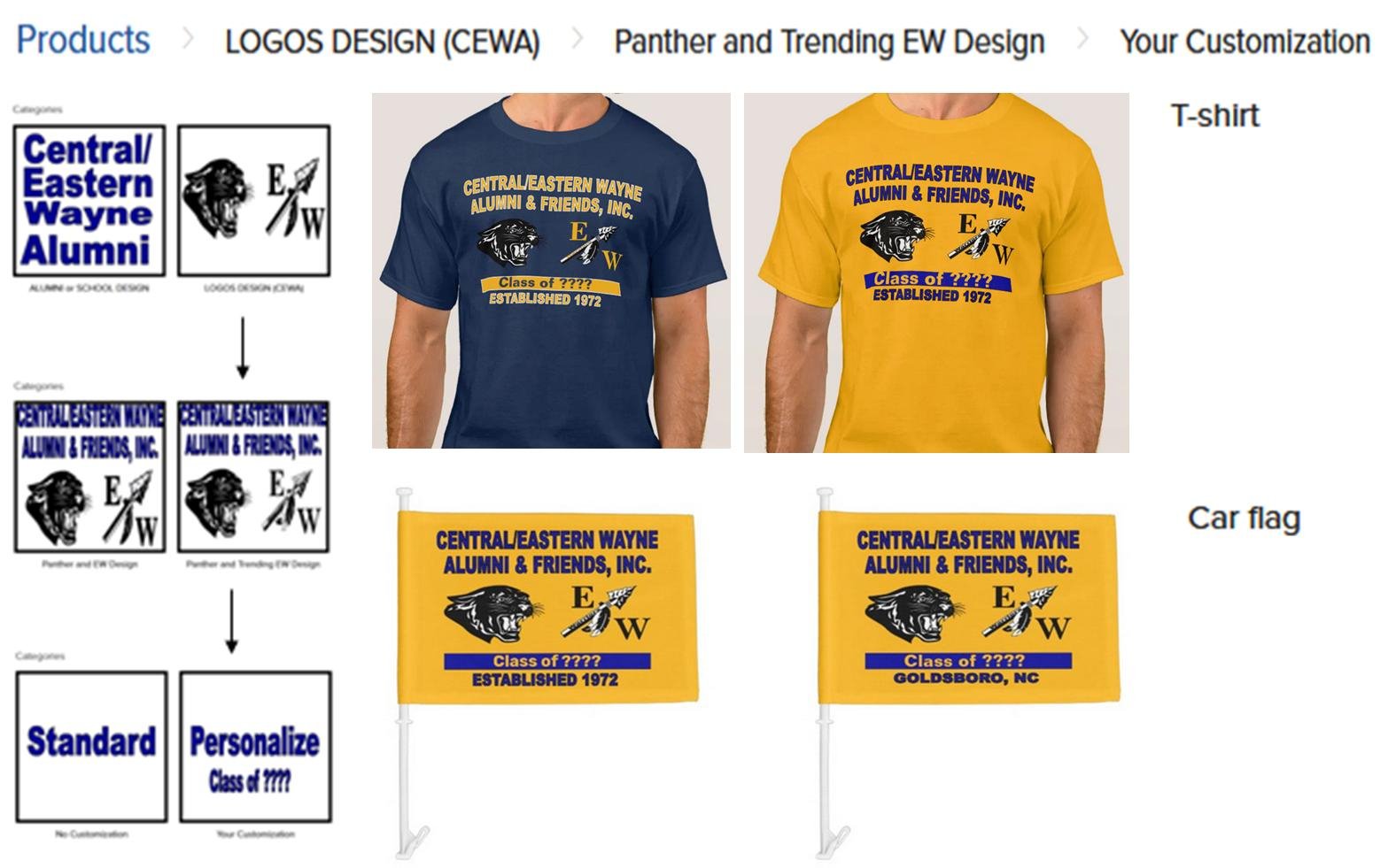 Products -> LOGOS DESIGN (CEWA) -> Panther and Trending EW Design -> Your Customization